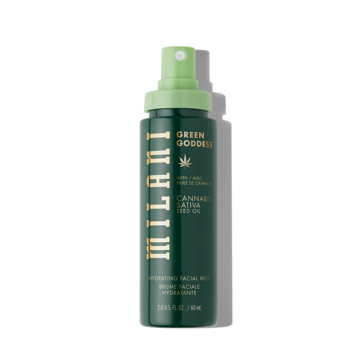 Milani Green Goddess Hydrating Facial Mist with Cannabis Sativa Seed Oil (60ml)