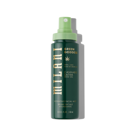 Milani Green Goddess Hydrating Facial Mist with Cannabis Sativa Seed Oil (60ml)