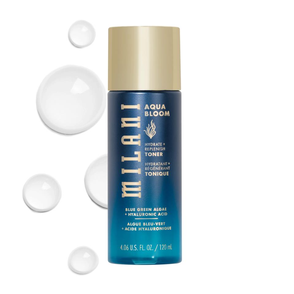 Milani Aqua Bloom Hydrate + Replenish Toner with Hyaluronic Acid (120ml)