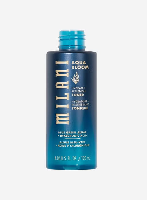 Milani Aqua Bloom Hydrate + Replenish Toner with Hyaluronic Acid (120ml)