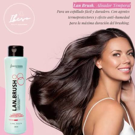 Lanosterin Professional LAN BRUSH 250ml – Temporary Hair Straightening Lotion