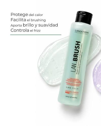 Lanosterin Professional LAN BRUSH 250ml – Temporary Hair Straightening Lotion