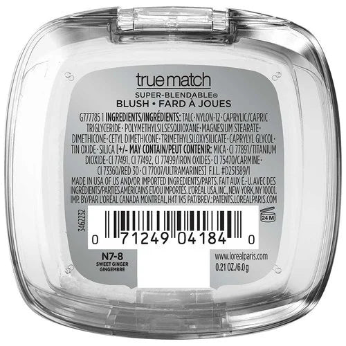 L'Oreal Paris True Match Super-Blendable Blush Natural Shimmer Face Powder