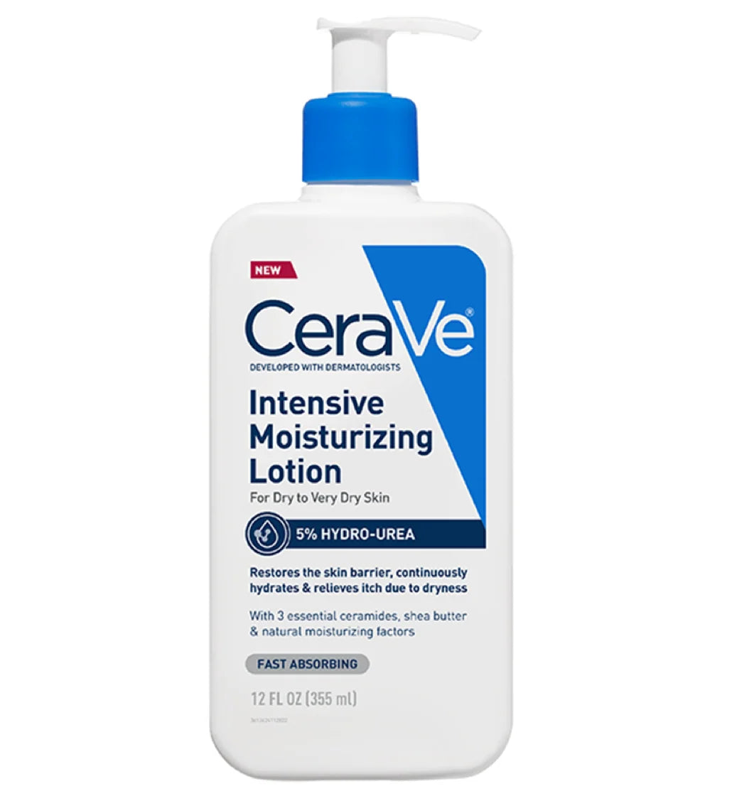 CeraVe Intensive Moisturizing Lotion for Dry to Very Dry Skin 355ml | Long-Lasting Hydration
