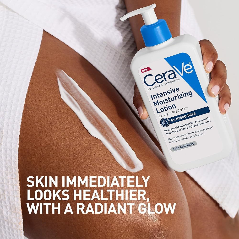 CeraVe Intensive Moisturizing Lotion for Dry to Very Dry Skin 355ml | Long-Lasting Hydration