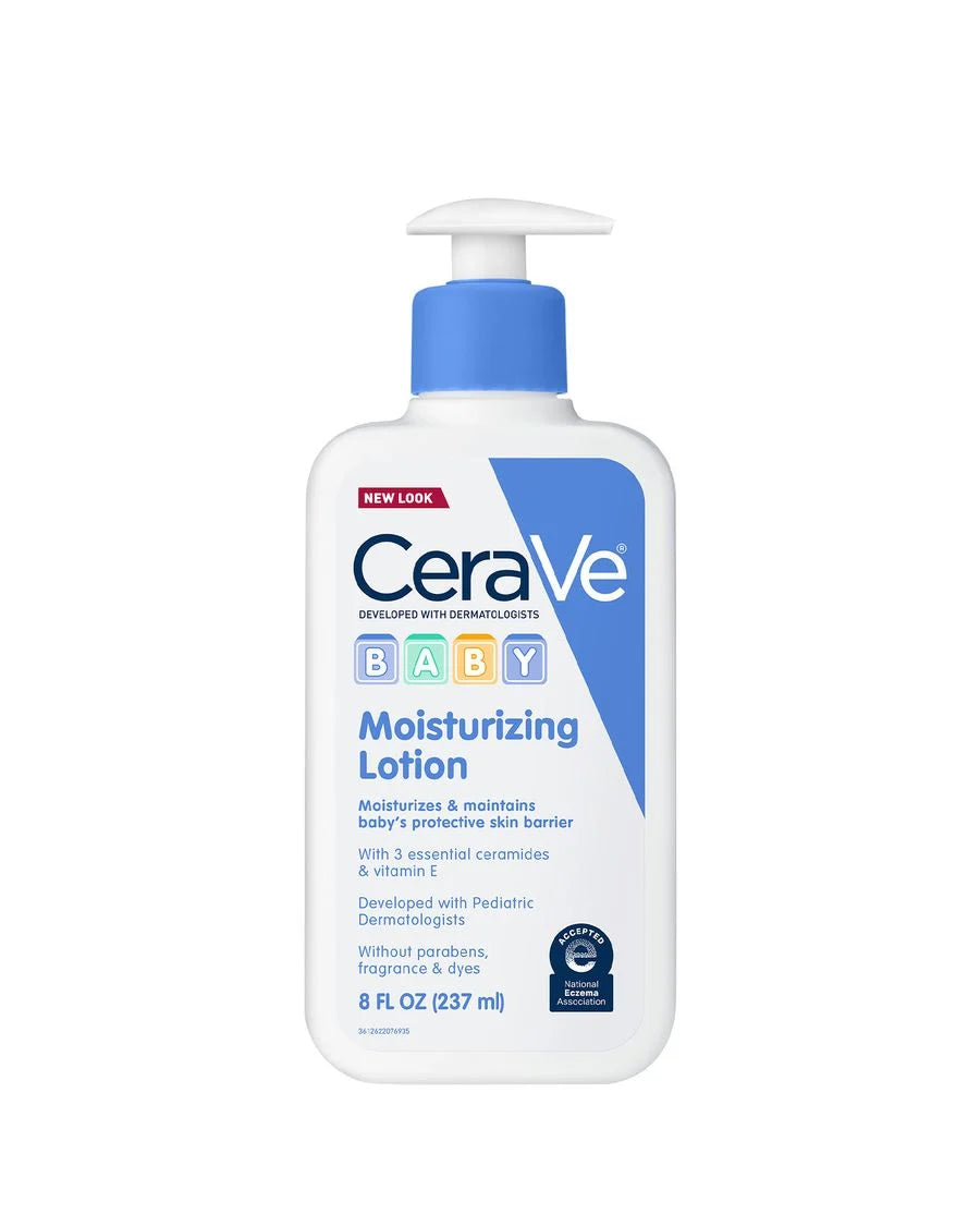 CeraVe Baby Moisturizing Lotion 237ml | Gentle Daily Hydration for Delicate Baby Skin