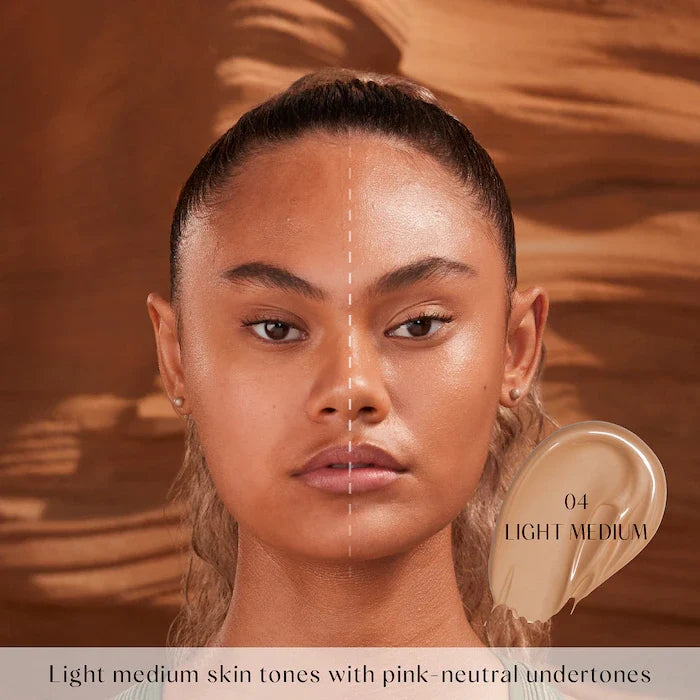 GLOWISH by Huda Beauty Multi Dew Skin Tint 40ml – Hydrating Dewy Face Tint