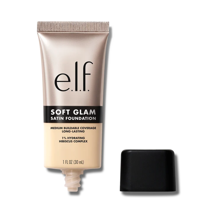 e.l.f. Cosmetics Soft Glam Satin Foundation with Hibiscus Complex (30ml)