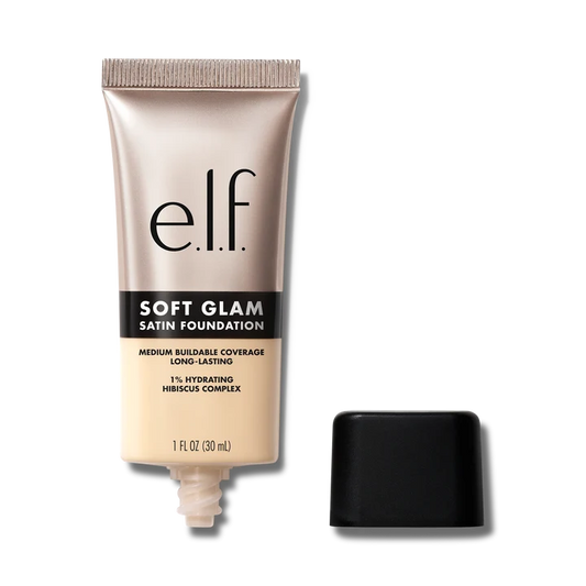 e.l.f. Cosmetics Soft Glam Satin Foundation with Hibiscus Complex (30ml)
