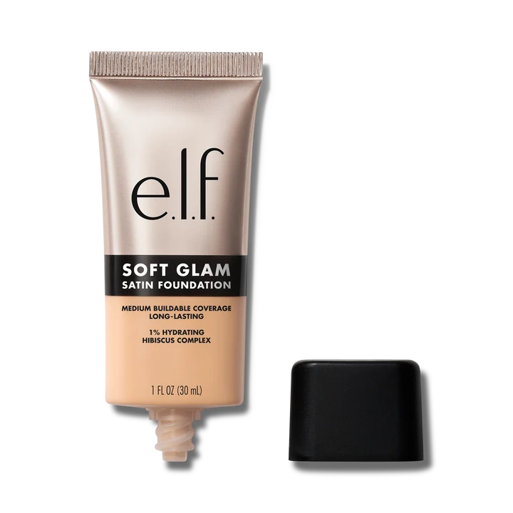 e.l.f. Cosmetics Soft Glam Satin Foundation with Hibiscus Complex (30ml)