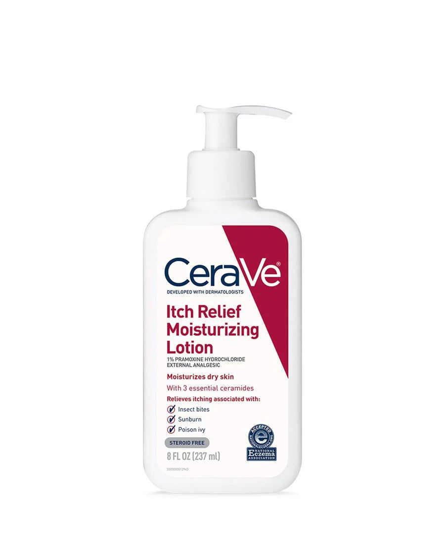 CeraVe Itch Relief Moisturizing Lotion 237ml | Fast-Acting Relief for Dry & Itchy Skin