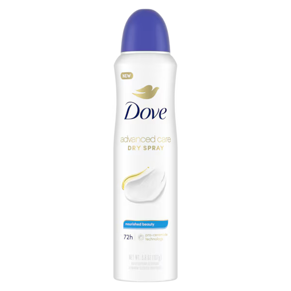 Dove Advanced Care Dry Spray Antiperspirant - Nourished Beauty (3.8 oz / 107g)