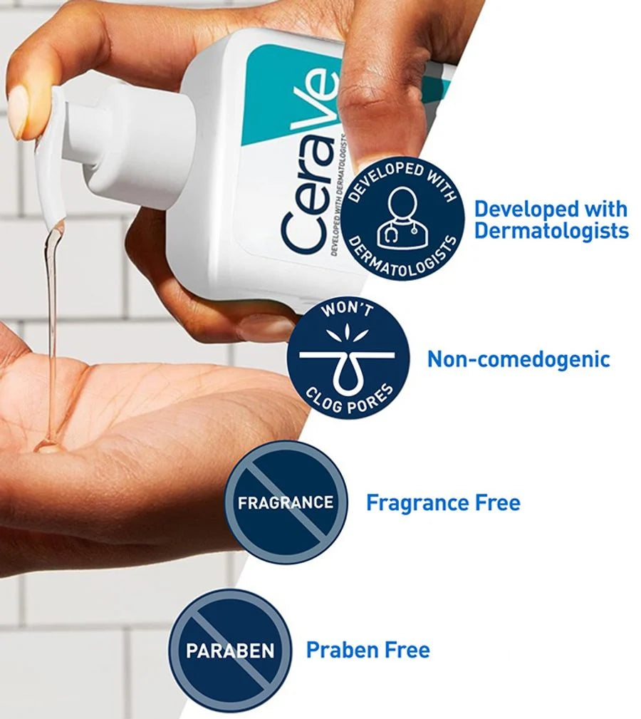 CeraVe Acne Control Cleanser 473ml | Salicylic Acid Face Wash for Acne-Prone Skin