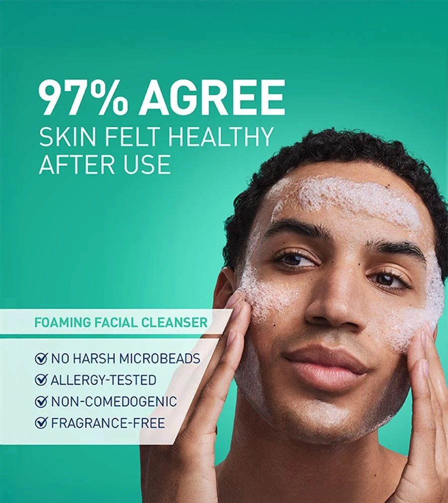 CeraVe Foaming Facial Cleanser 355ml for Normal to Oily Skin | Oil Control Face Wash with Ceramides
