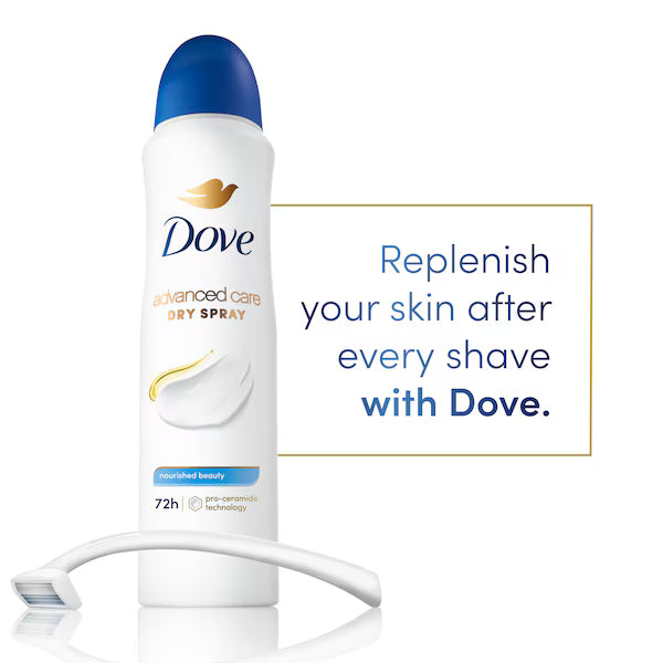 Dove Advanced Care Dry Spray Antiperspirant - Nourished Beauty (3.8 oz / 107g)