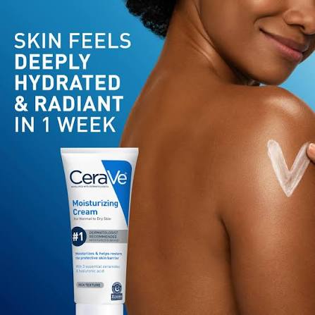 CeraVe Moisturizing Cream 236ml for Normal to Dry Skin | Rich Moisturizer with 3 Essential Ceramides