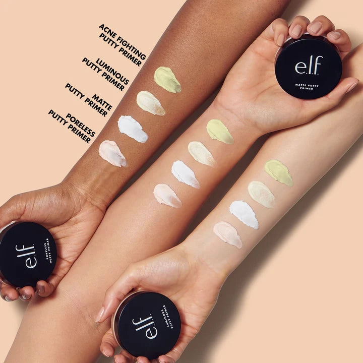 e.l.f. Cosmetics Matte Putty Primer with Kaolin Clay & White Charcoal (21g)