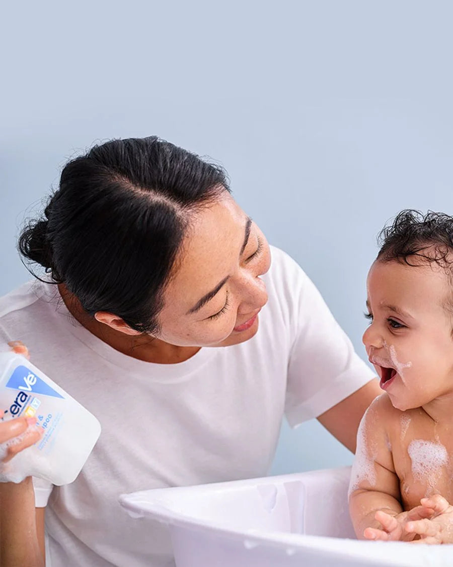 CeraVe Baby Wash & Shampoo 237ml | Gentle Tear-Free Hair & Body Cleanser for Babies