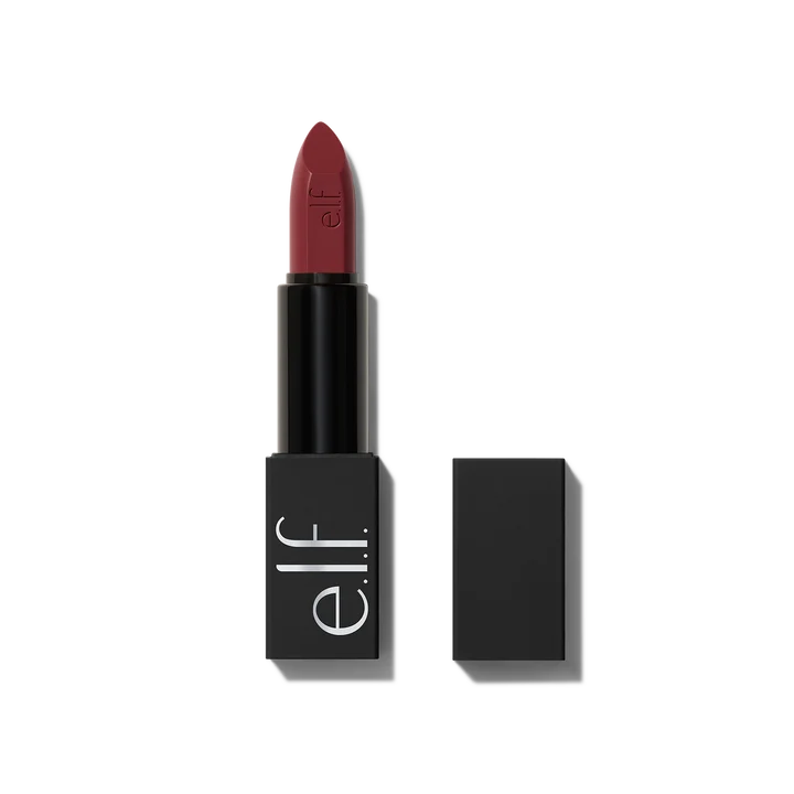 e.l.f. Cosmetics O Face Satin Lipstick - High-Pigment Cream Formula (3.8g)