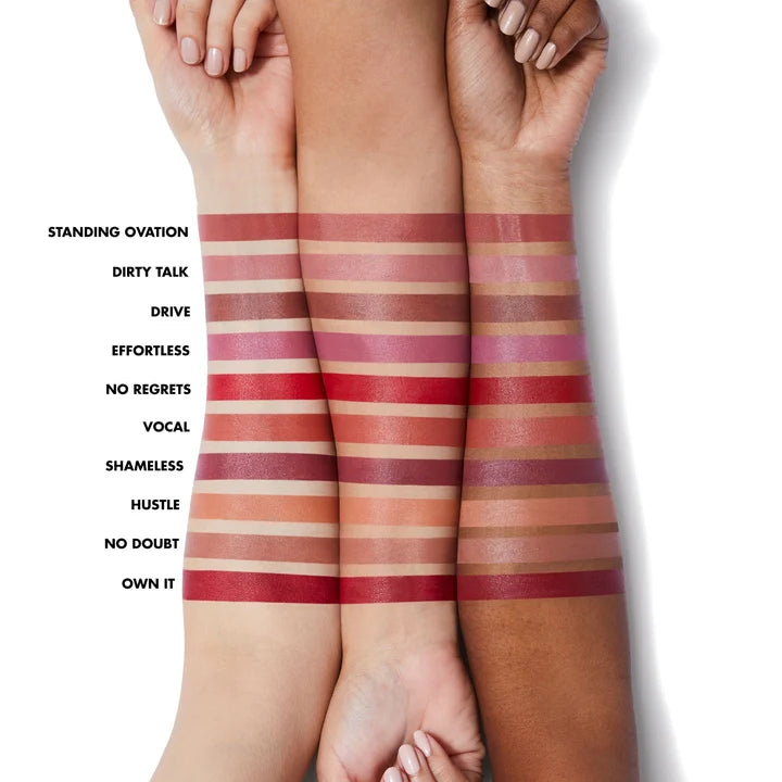 e.l.f. Cosmetics O Face Satin Lipstick - High-Pigment Cream Formula (3.8g)