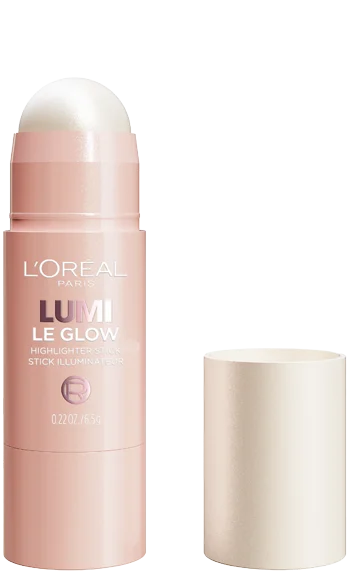 L'Oreal Paris Lumi Le Glow Highlighter Stick Hydrating Cream Creamy Shimmer Stick