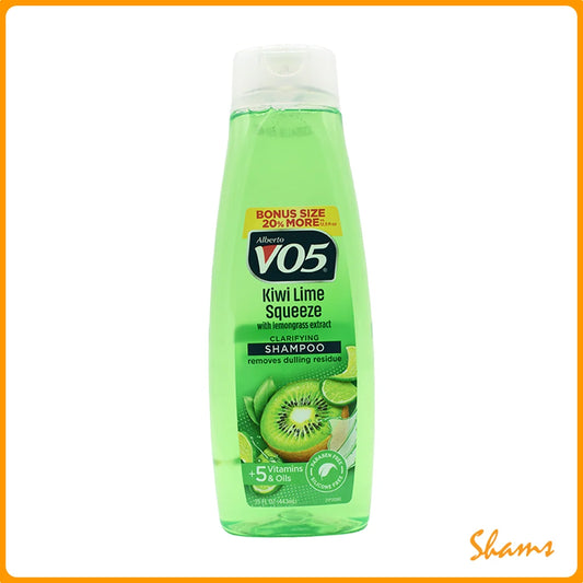 Alberto VO5 Kiwi Lime Squeeze Clarifying Shampoo 443ml – Deep Cleansing Shampoo