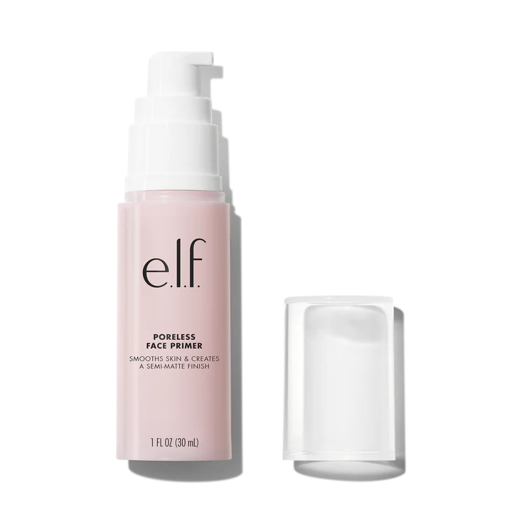e.l.f. Cosmetics Poreless Face Primer - Skin Smoothing Semi-Matte Base (30ml)