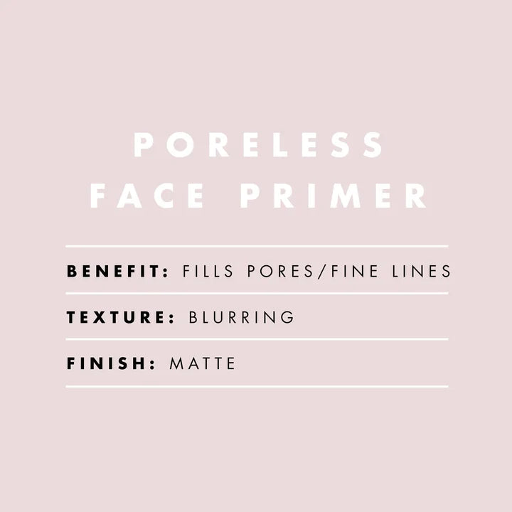 e.l.f. Cosmetics Poreless Face Primer - Skin Smoothing Semi-Matte Base (30ml)