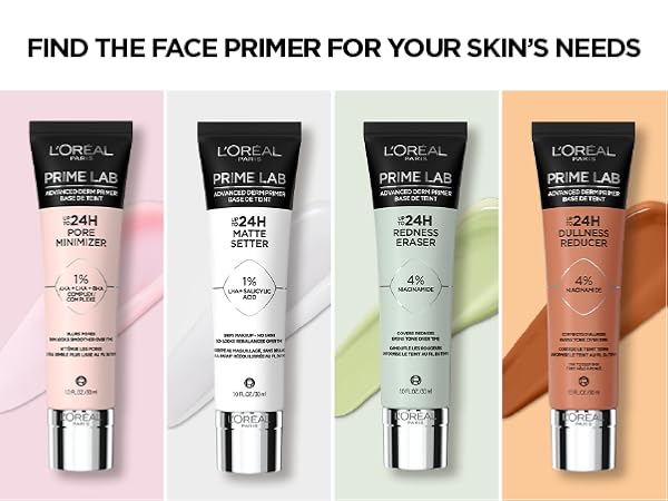 L'Oreal Paris Prime Lab 24H Dullness Reducer Advanced Derm Primer 4 Percent Niacinamide