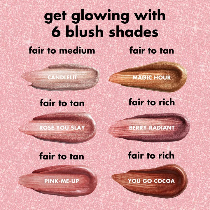 e.l.f. Cosmetics Halo Glow Blush Beauty Wand - Rosé You Slay (10ml)