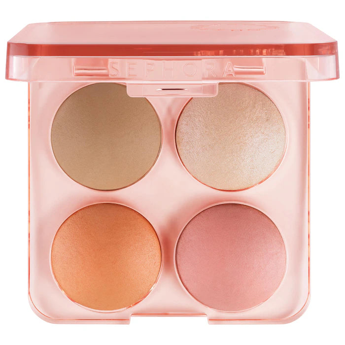 Sephora Collection Colorful Face Palette Microsmooth Blush Bronze and Glow