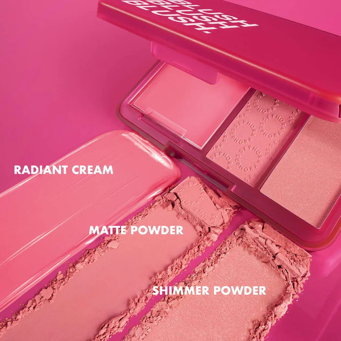 Sephora Collection Blush Blush Blush Palette 01 Candy Lover Multi Texture Trio