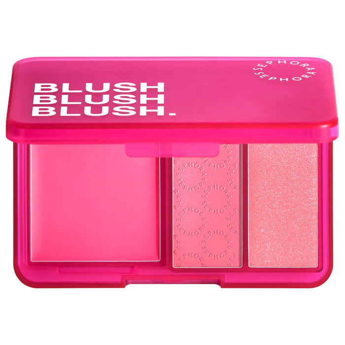 Sephora Collection Blush Blush Blush Palette 01 Candy Lover Multi Texture Trio