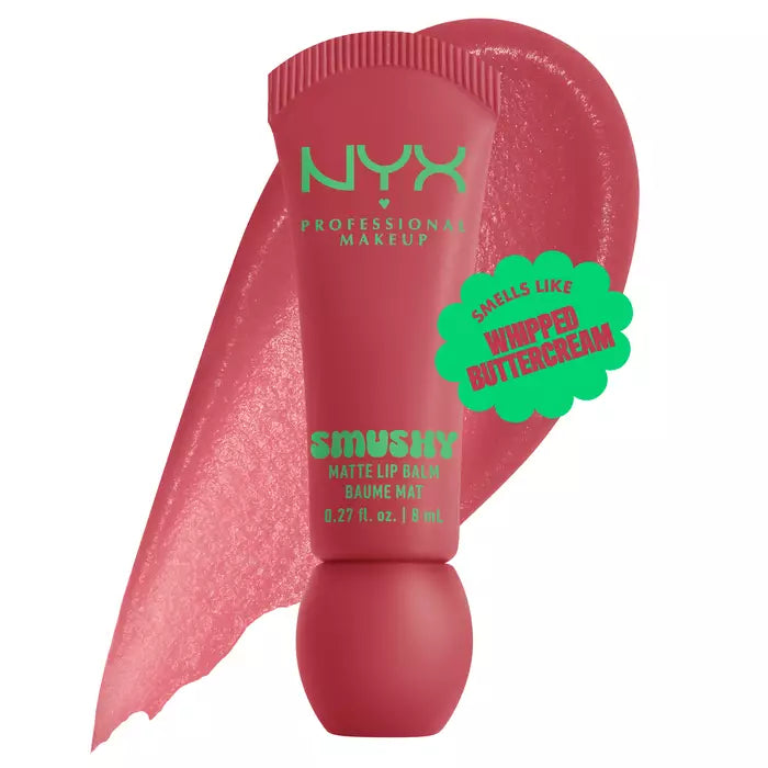 NYX Professional Makeup Smushy Matte Lip Balm Nourishing Blurring Tinted Lip Cream